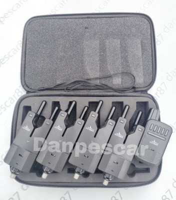 Set 4 avertizoare cu statie Eastshark TLI66 cu sunete Polifonice si SNAG BARR foto
