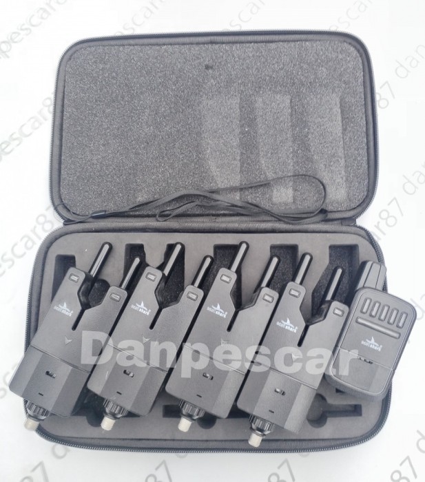 Set 4 avertizoare cu statie Eastshark TLI66 cu sunete Polifonice si SNAG BARR