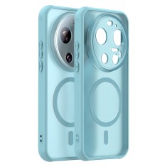 Husa pentru Xiaomi 17 Ultra Asteroid GSM HaloFrost II MagSafe, Mint Green