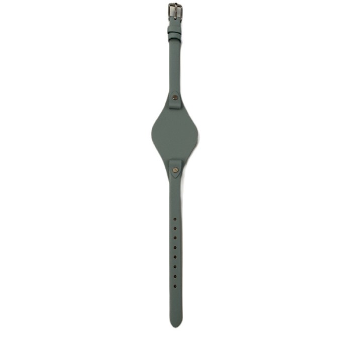 Bratara ceas Cyrax, compatibila ceas Fossil ES, 8 mm, din piele, bleu