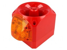 Semnalizator Luminos și Acustic LED Roșu 10-60VDC IP66