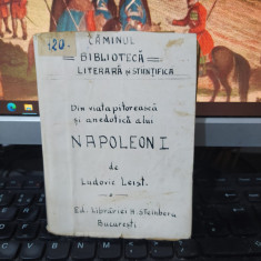 Ludovic Leist, Din viața pitorească și anecdotică a lui Napoleon I, c. 1910, 194
