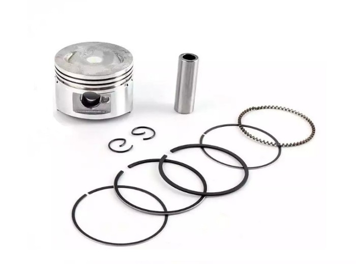 Kit Piston + Segmenti Scuter Chinezesc Gy6 4T 125cc 52.4mm - bolt 15mm