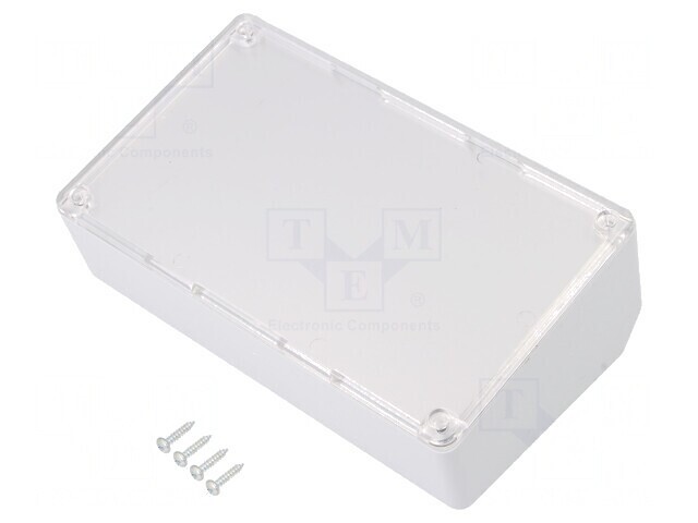 Carcasă Desktop Gri Deschis ABS 161x95x64mm