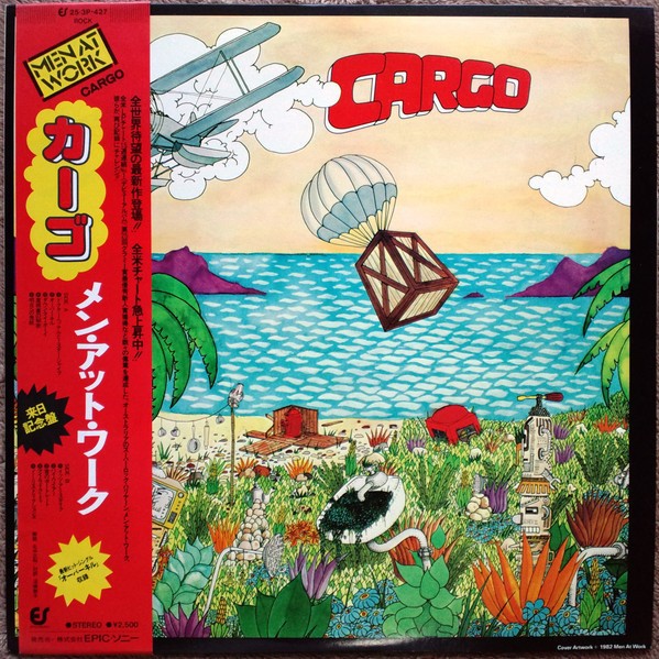 Vinil LP &quot;Japan Press&quot; Men At Work &ndash; Cargo (VG++)