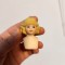 Cap ceramic de papusa, cu bust, pentru proiect hand-made / instalatie arta, 4cm
