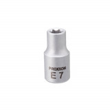 Cheie tubulara torx exterior E7, prindere 1/4&quot;, Proxxon 23793