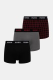 HUGO boxeri 3-pack culoarea negru, 50532550