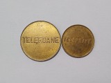 Lot 2 Jetoane Rom&acirc;nia Control Telefoane - Numismatică