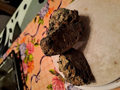 bucata Meteorit foto