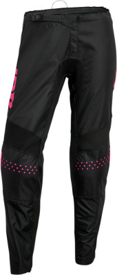 Pantaloni dama atv/cross Thor Sector Minimal, culoare negru/roz, marime 11/12 Cod Produs: MX_NEW 29020310PE foto