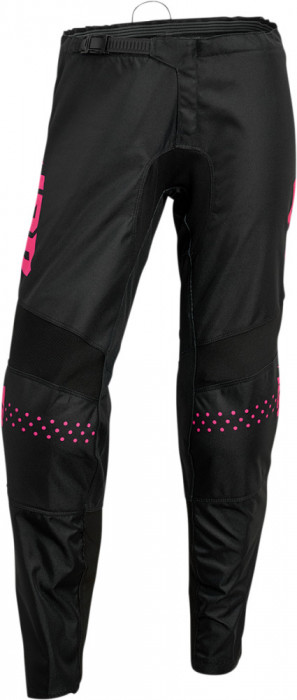 Pantaloni dama atv/cross Thor Sector Minimal, culoare negru/roz, marime 11/12 Cod Produs: MX_NEW 29020310PE