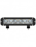 LED Bar Auto Offroad 4D 60W/12V-24V, 5100 Lumeni, 11&quot;/28 cm, Spot Beam 12 Grade, Xenon Bright