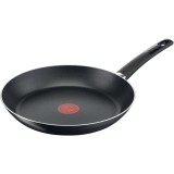 Tigaie Tefal Simplicity+ B5820602, 24 cm, invelis antiaderent, indicator Thermo-Signal, negru