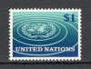 O.N.U.New York.1966 Emblema ONU SN.324, Nestampilat