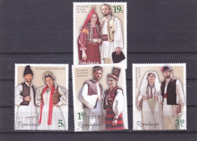 ROMANIA 2020 - PORT POPULAR DE NUNTA(II) , serie - LP 2301,MNH. foto