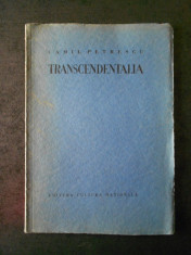 CAMIL PETRESCU - TRANSCENDENTALIA 1931, prima editie cu semnatura, exemplarul 52 foto