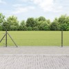 Gard Hexagonal vidaXL Gri 0.5x50 m Oțel