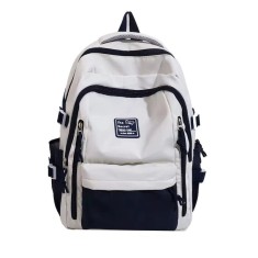 Rucsac dama, Renaya GT3711, Albastru/Alb