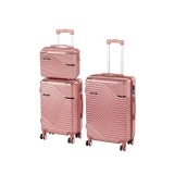 TraveLux Urban XVIII set valize cu role roz somon