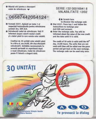 bnk card Romania - Alo Mobil Rom - 30 unitati 12/02 - RO-DIA-ALO-0029 foto