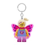 LEGO Breloc LEGO Iconic cu LED - Fata Fluture Quality Brand