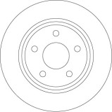 TRW DF6556 Disc frana