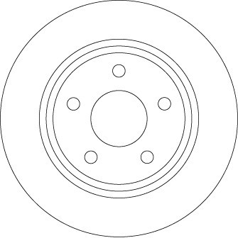 TRW DF6556 Disc frana