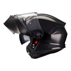 Casca modulabila MT Genesis SV Pure A1 negru lucios Pinlock ready - omologare noua ECE 22.06 - tip viziera: MT-V-25, M