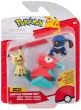 Pokemon Battle 3 Pack Mimikyu Porygon &amp; Croagunk (pkw4091)