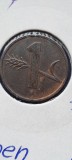ELVETIA 1 RAPPEN 1956 VF