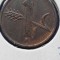 ELVETIA 1 RAPPEN 1956 VF