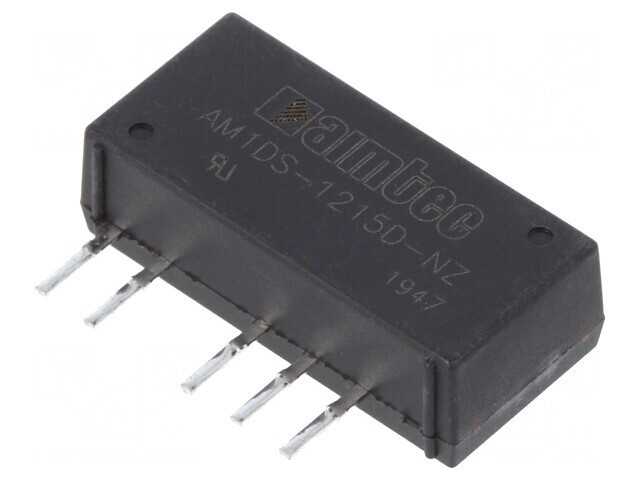 Convertor DC/DC 1W 12V la 15V/-15V