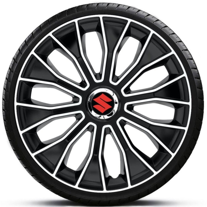 Set 4 Capace Roti Autohelix MSA&reg;, potrivite jantelor de R15, pentru Suzuki, model VOLTEC PRO