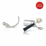 Pachet Detasator tip Breloc XXL + Detasator Cheie pentru Etichete Optice + 2 x Calirg detasator