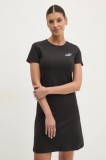Puma rochie culoarea negru, mini, dreaptă, 684974
