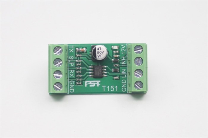 Adaptor convertor tranceiver LIN to TTL TTL_UART to LIN bus bidirectional TJA1021