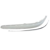 Bandou bara fata Mercedes Clasa E (W211) 03.2002-06.2006, Dreapta, 2118800612, 501607-8 insertie crom Model Elegance/Avangarde, Rapid