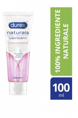 Lubrifianti-Lubrifiant Durex Naturals Extra Sensitive, 100 ml foto