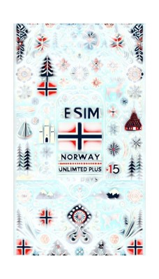 eSIM Norway, Unlimited Plus, 15 Days foto