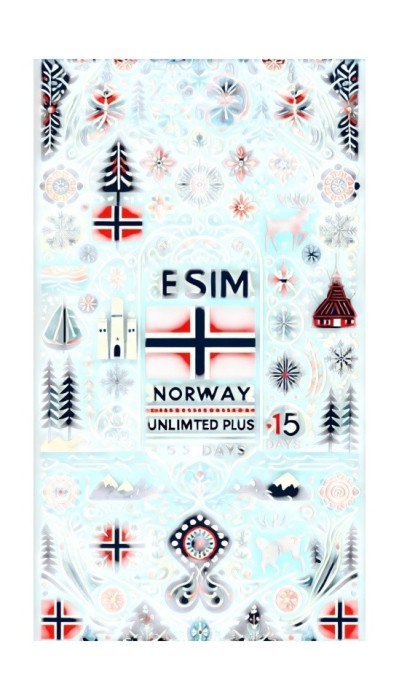 eSIM Norway, Unlimited Plus, 15 Days