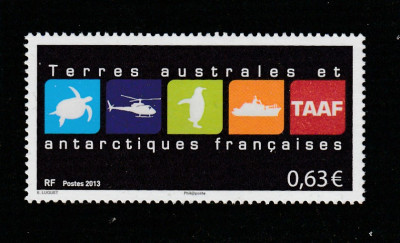 Taaf 2013 - Transporturi , Fauna , Bloc nedantelat,MNH.Mi.829III-832III - I foto