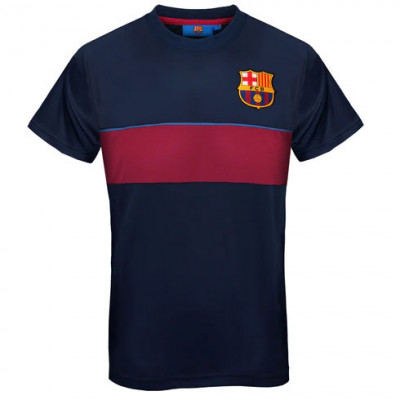 FC Barcelona tricou de bărbați Poly navy - S foto