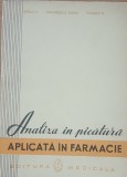 ANALIZA IN PICATURA APLICATA IN FARMACIE - BERAL H. ED. MEDICALA, 1960