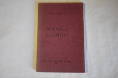 Lucian Blaga - Poemele luminii (1919) foto