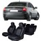 Set huse scaune dedicate AUDI A-6 (C5) 2002-2004 Premium (Bancheta fractionata si husa cotiera)
