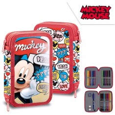 Penar echipat cu doua Fermoare Mickey Mouse