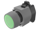 Lumină de control EAO 22mm, verde, IP65, BA9S