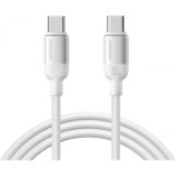 Cablu Date si Incarcare USB-C - USB-C Joyroom S-A62 Lively, 60W, 1.2m, Alb