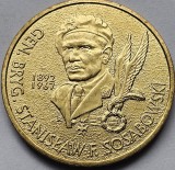 2 zlotys / zloti 2004 Polonia, Gen. Stanisław F. Sosabowski, Europa